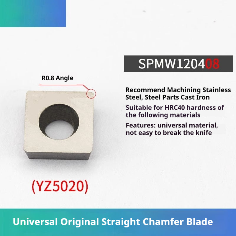 6011 Chamfering machine blade R angle processing steel parts CNC stainless steel cutter grain desktop / composite chamfering cutter grain Shandong Denso Pricision Tools Co.,Ltd.